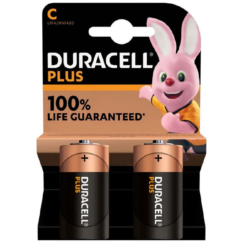 Duracell C Batteries 2 Pack LR14/MN1400