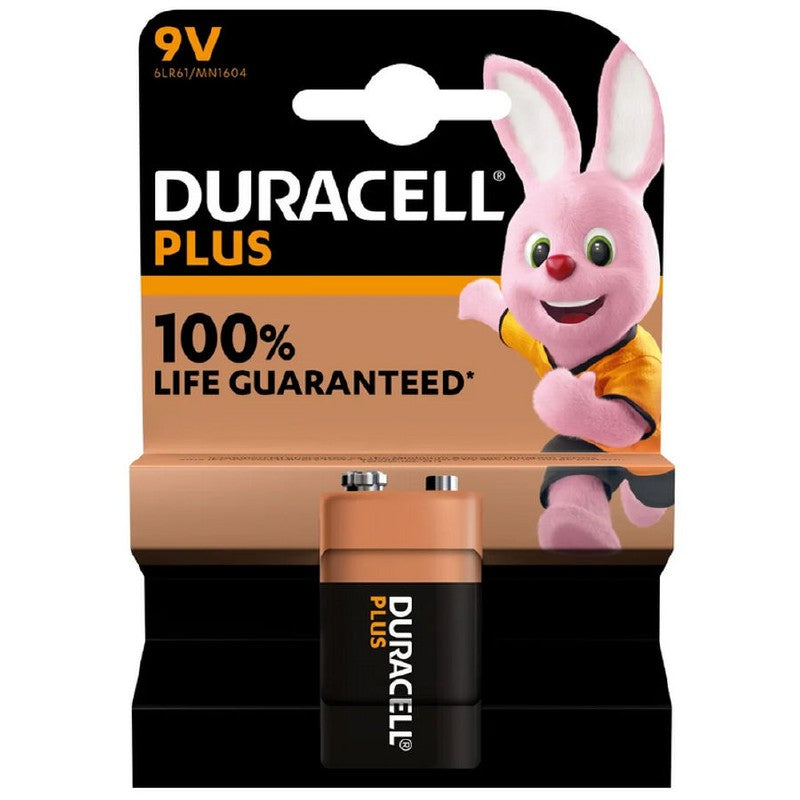 Duracell 9v Battery - Single Pack 6LR61/MN1604