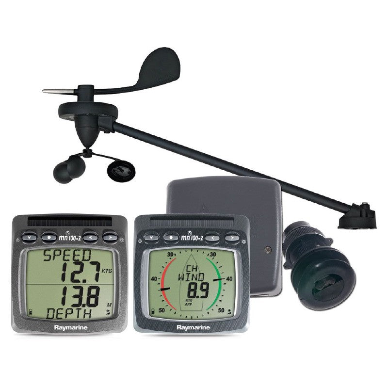 Raymarine Tacktick T108 Wireless Wind/Speed/Depth System with Triducer