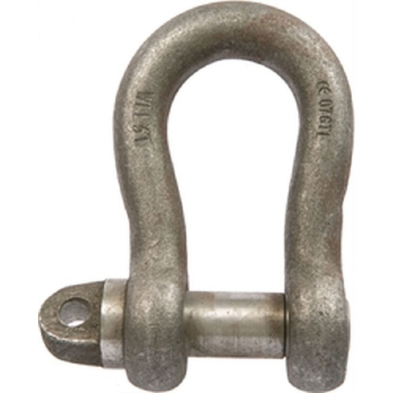 SeaMark British Standard Galvanised Bow Shackle 13mm