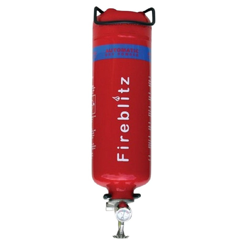 Fireblitz Fire Extinguisher 1kg Automatic ABC Dry Powder FBA-P1