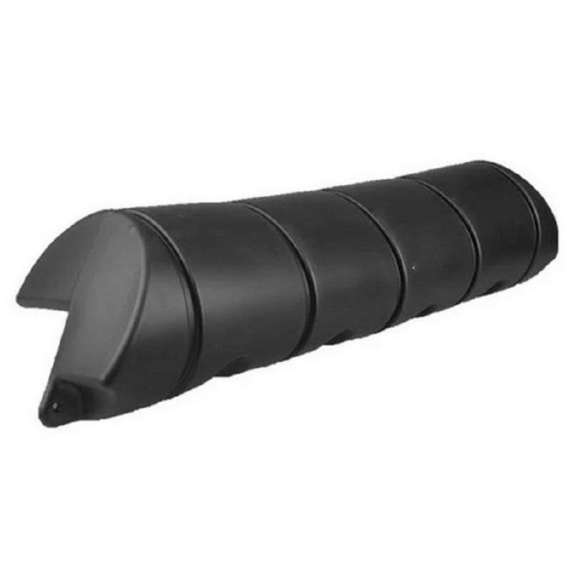 Talamex 3/4 Round Bumper Dock Fender Black 110x24x24cm