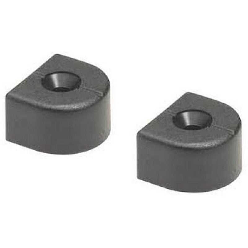 Barton Drilled & Sliding Bolt Track End Size 2 - Pair 24001