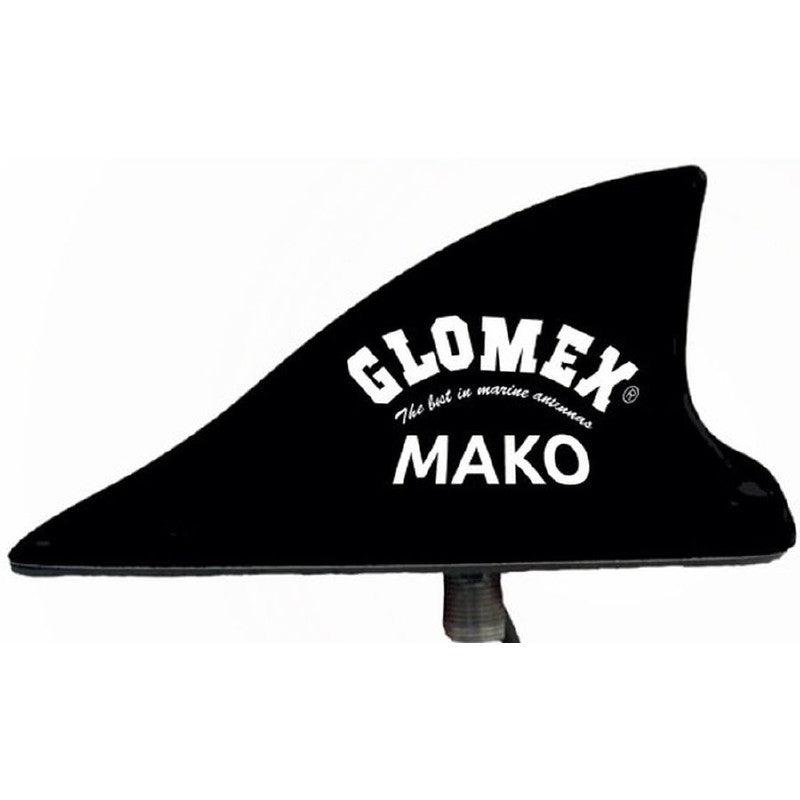 Glomex MAKO Low Profile Fin-Shaped VHF Antenna Black