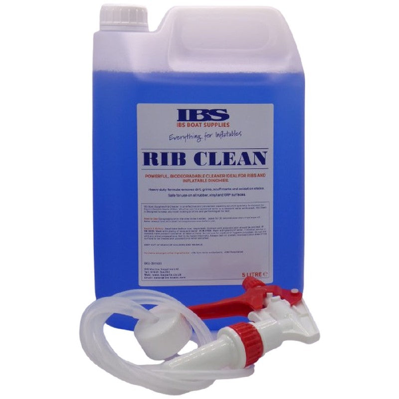 IBS RIB Clean Inflatable Boat Cleaner Biodegradable 5 Litres