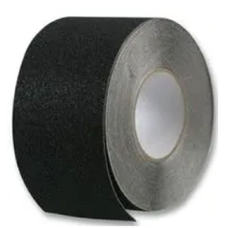 Meridian Zero Grip Foot Non-Slip Floor Tape 50mm x 18.3m - Black