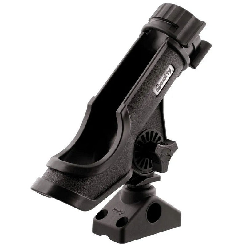 Scotty Powerlock Rod Holder, Black & Side/Deck Mount 241