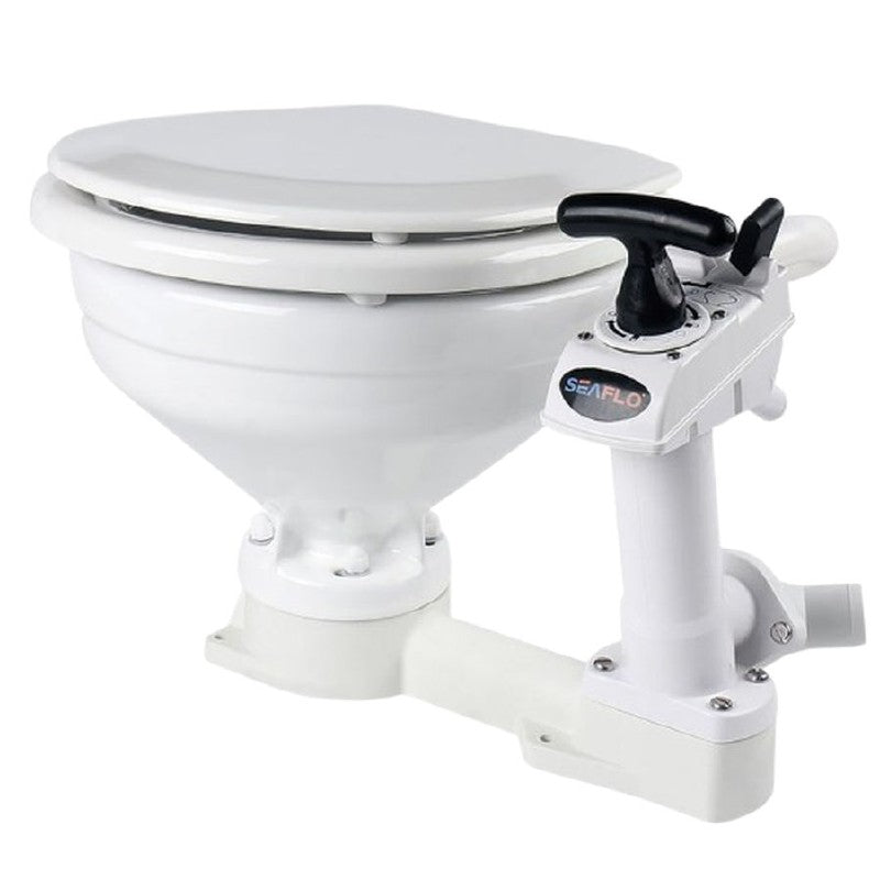 Seaflo Manual Marine Toilet - Compact