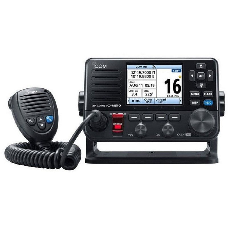 Icom IC-M510E Evo Marine VHF/DSC Radio with Smartphone Control