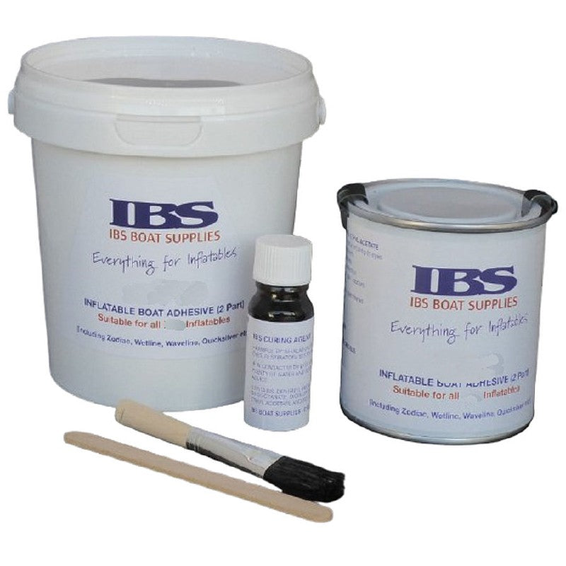 IBS Inflatable Boat Adhesive Two Part - PVC 250ml Retail Pack