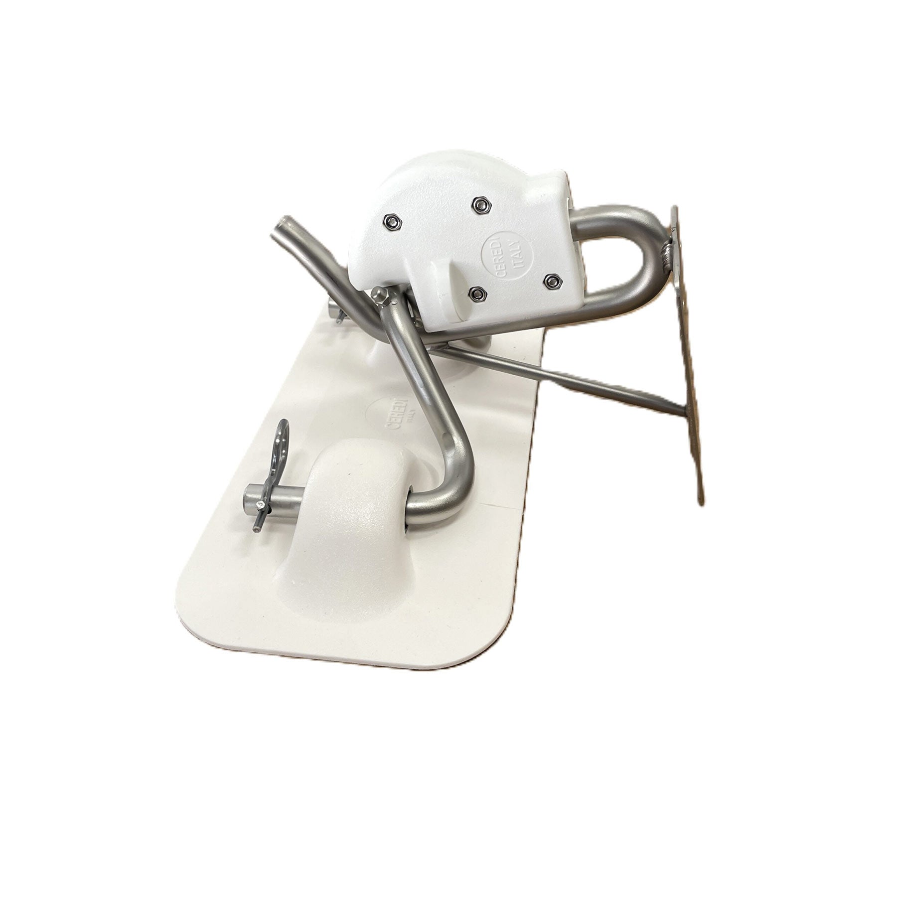 IBS Easy Lift Snap Davit Kit for PVC Transom Mount White Pads