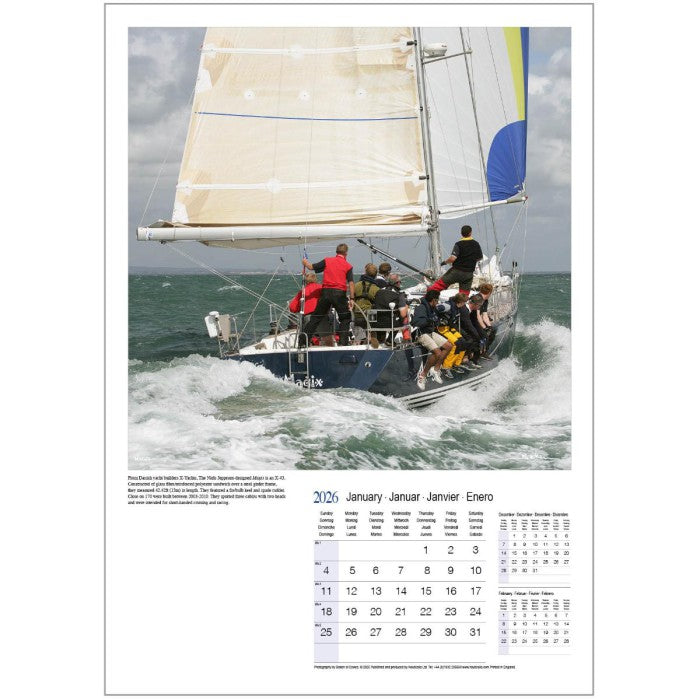 Beken of Cowes 2026 Yachting Calendar