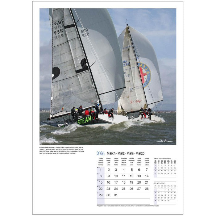 Beken of Cowes 2026 Yachting Calendar