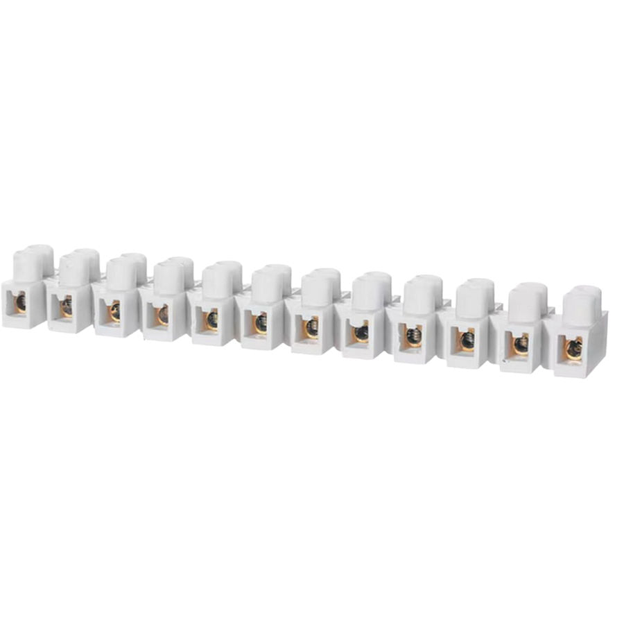 TSL Marine Electrical Terminal Strip 12 Way 10AMP Choc Block