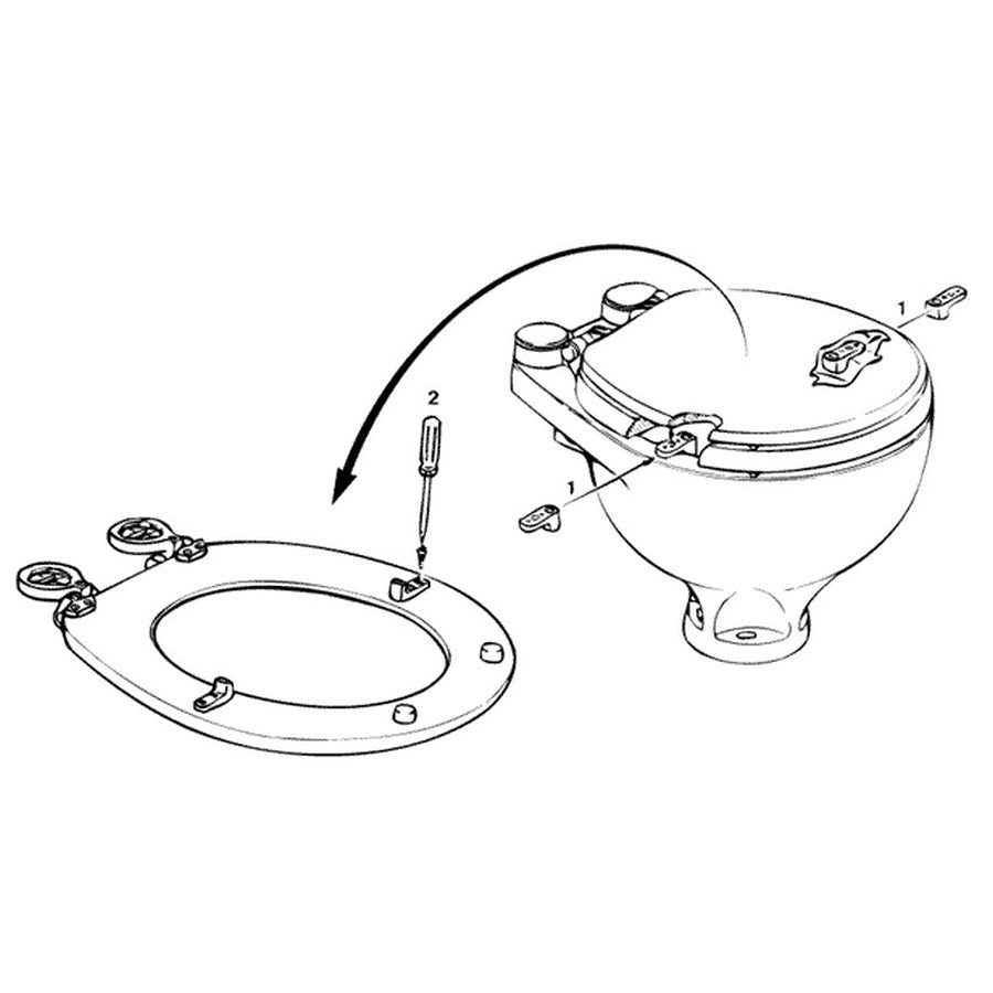 RM69 Plastic Toilet Seat Saver Set 521.1