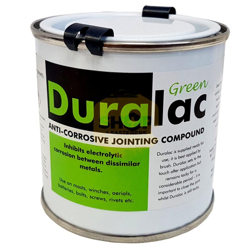 Duralac Green Anti-Corrosive Jointing Compound 250ml Tin