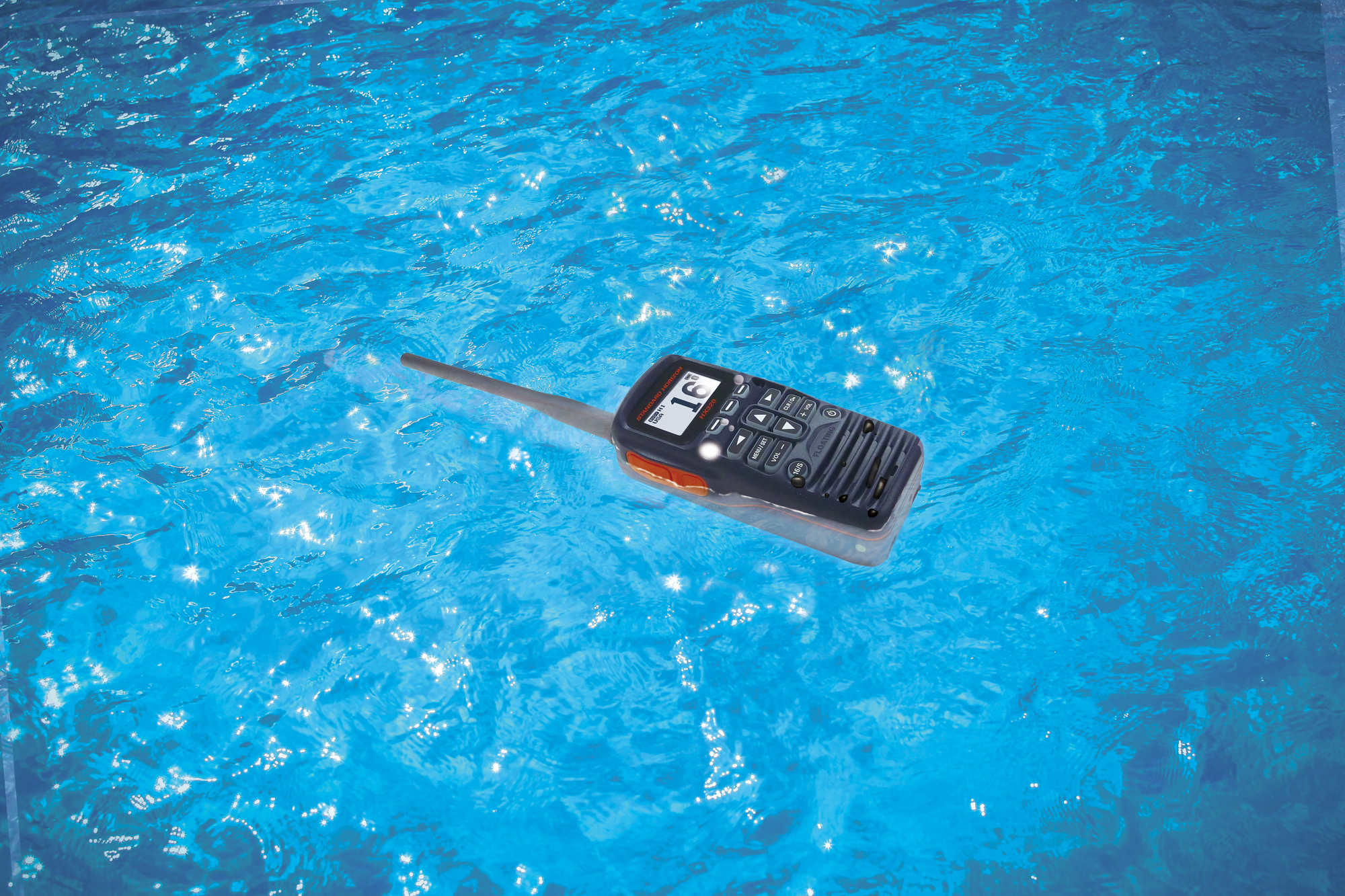 Standard Horizon HX320 6w Floating Handheld VHF Radio - ATIS Ready