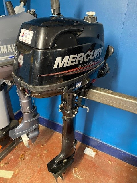 Mercury 4HP 4-Stroke Long Shaft - 2016 - USED