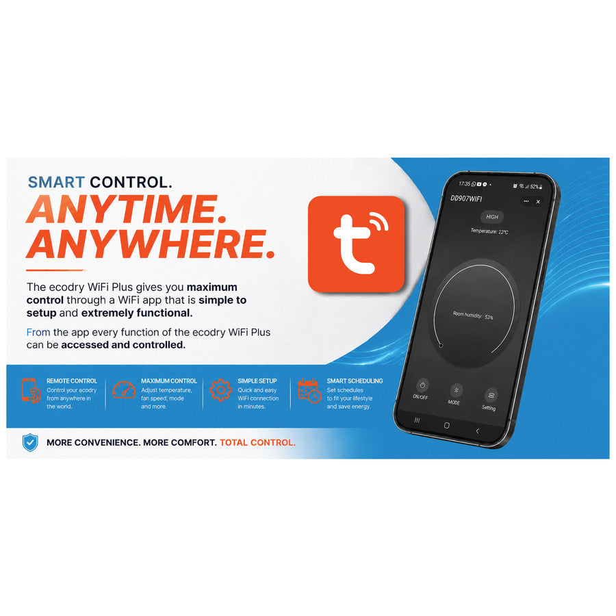 Seago Ecodry WIFI Plus Desiccant Dehumidifier