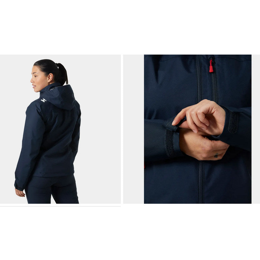 Helly Hansen Women's Crew Hooded Midlayer Sailing Jacket 2.0