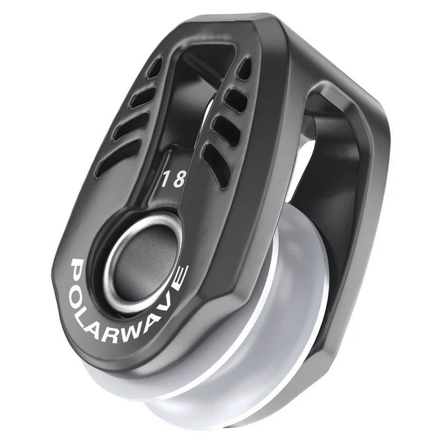 Seasure PolarWave 18mm Block Black - Plastic Sheave Light-weight