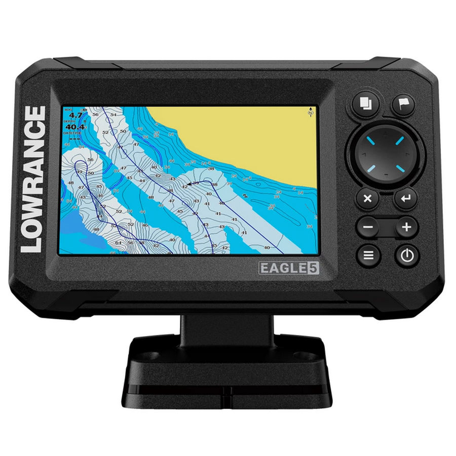 Lowrance Eagle 5 with SplitShot! HD Transducer"