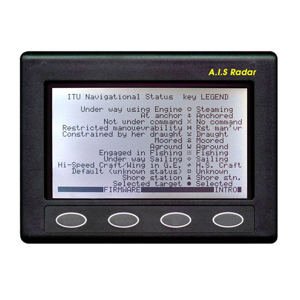 AIS radar display