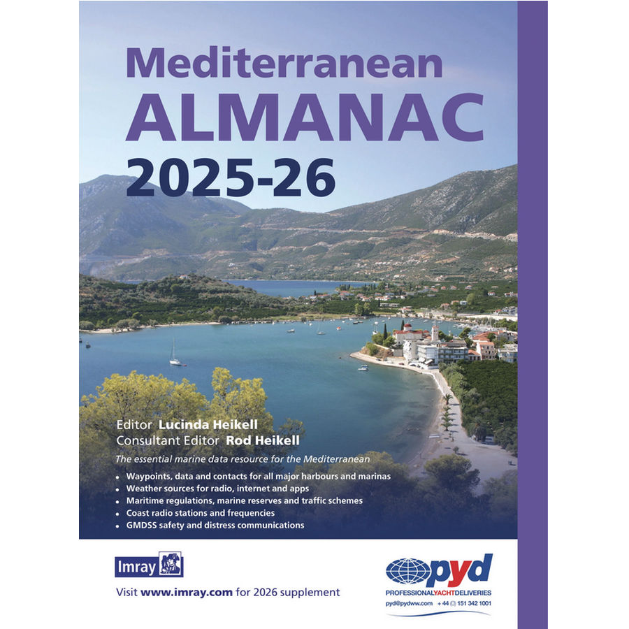 Imray Mediterranean Almanac 2025/26