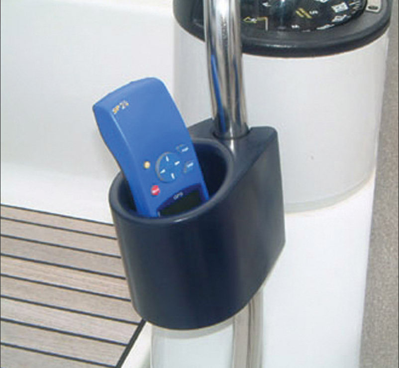 Ocean Tube Mount Clip-On Drinks Holder - Blue