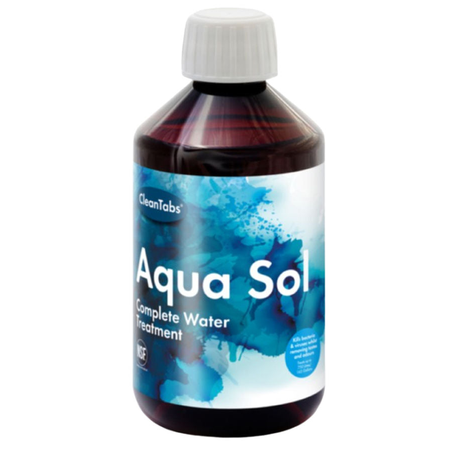 Clean Tabs Aqua Sol Water Purification Treatment 300ml