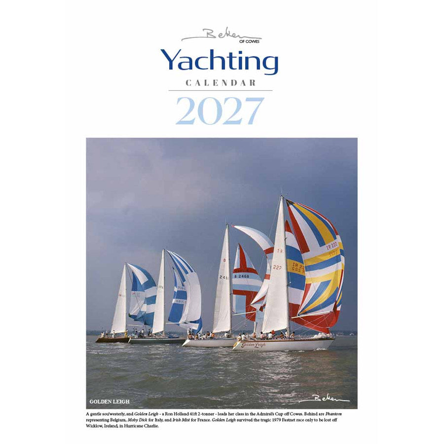 Beken of Cowes 2027 Compact Sailing Calendar 24x34cm