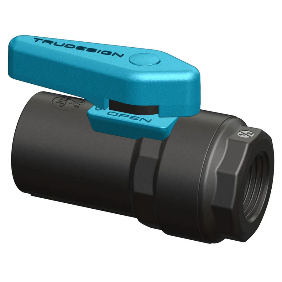TruDesign Composite Manual Ball Valve 3/4 Inch - Compact