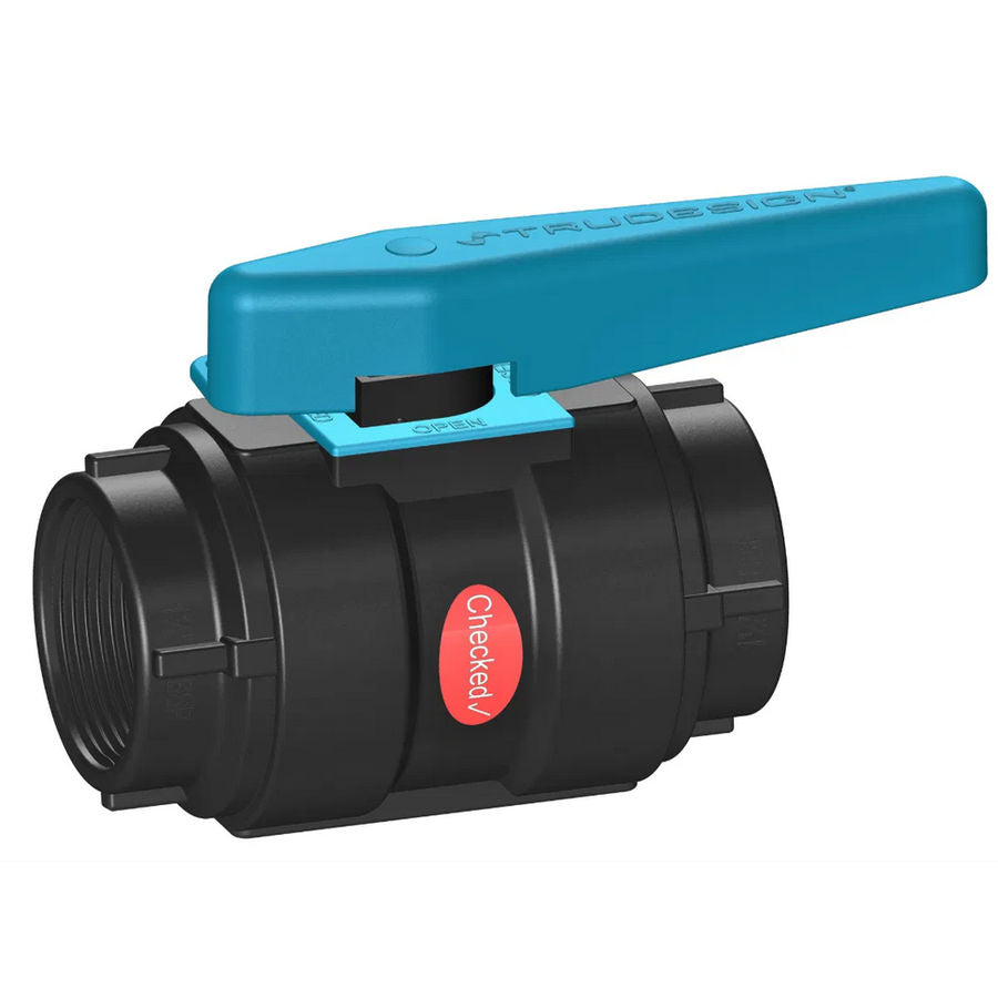 TruDesign Composite Manual Ball Valve 3/4 Inch - Compact