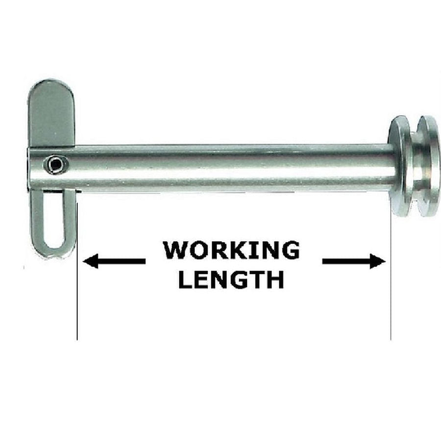 Seasure Stainless Steel Drop Nose Pin - 5mm x 45mm 36-05-45