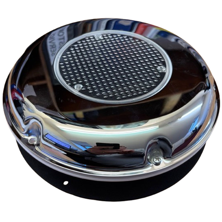 Osculati Solar Powered Ventilator Stainless Steel Rechargeable 24 Hour Ventilation