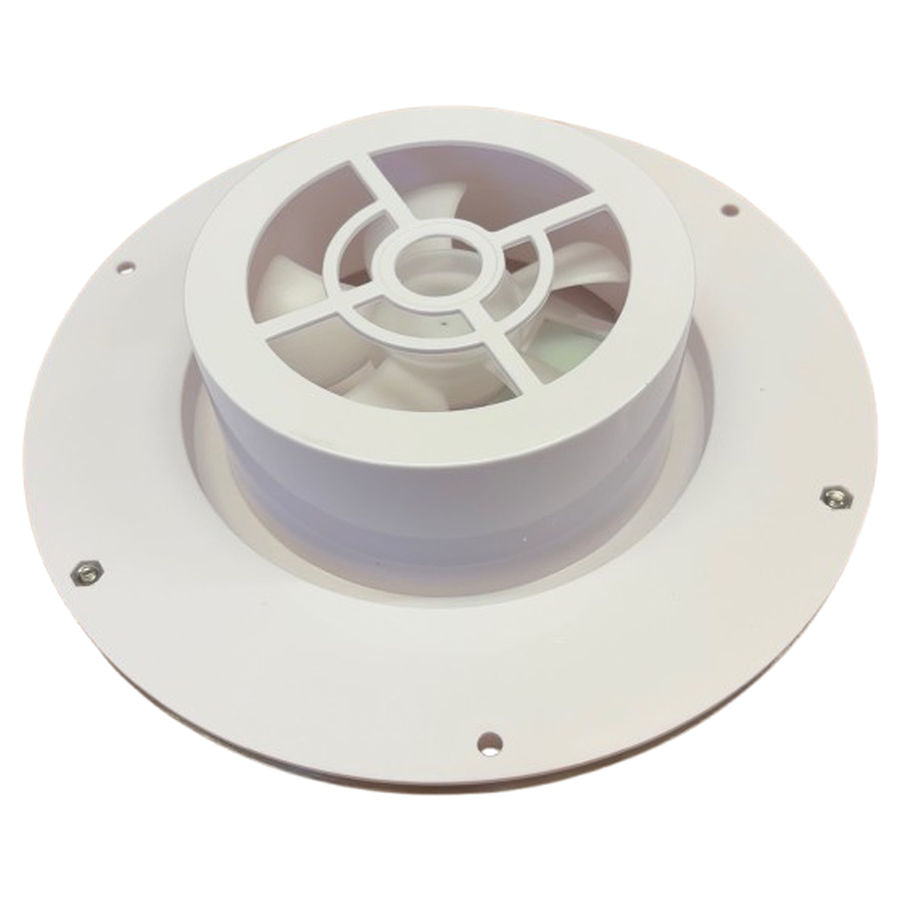 Osculati Solar Powered Ventilator Stainless Steel Rechargeable 24 Hour Ventilation