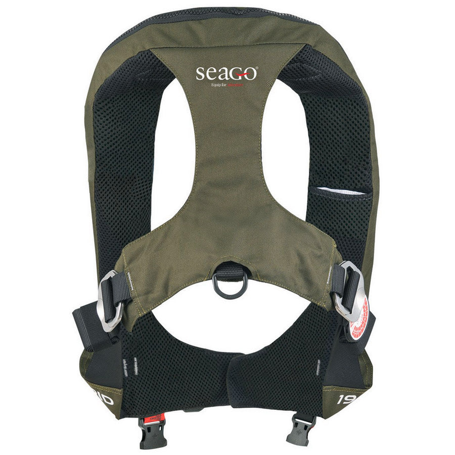 Seago Rapid Life Jacket Automatic/Harness Green