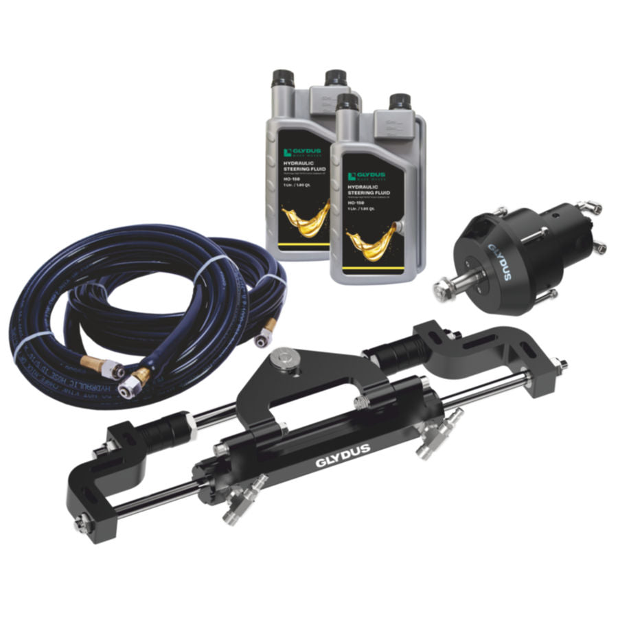 Glydus Hydraulic Steering Kit for Outboards up to 175 Hp