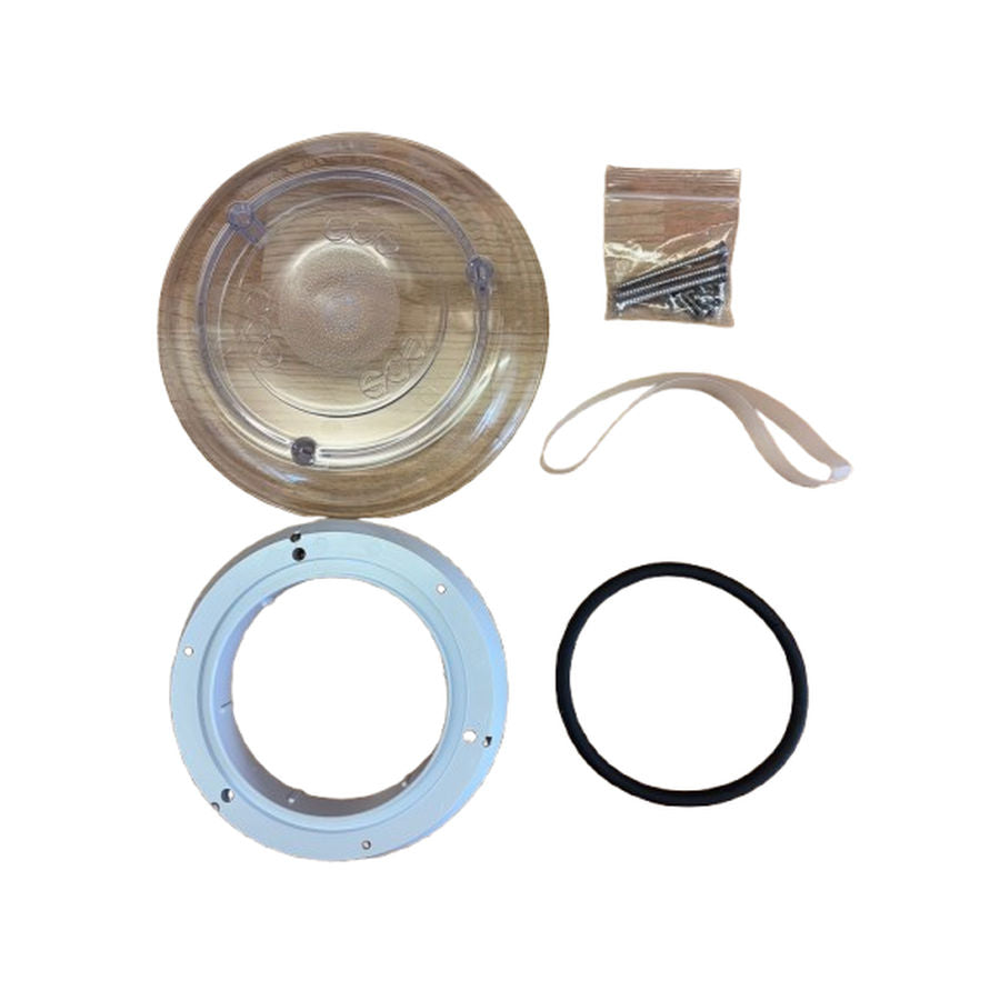 ECS Ventilite Standard Clear Static Ventilator Complete 7 inch