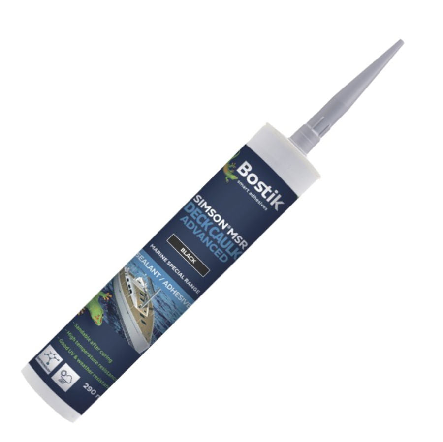 Bostik Simson MSR Deck Caulk Sealant Advanced 290ml Black