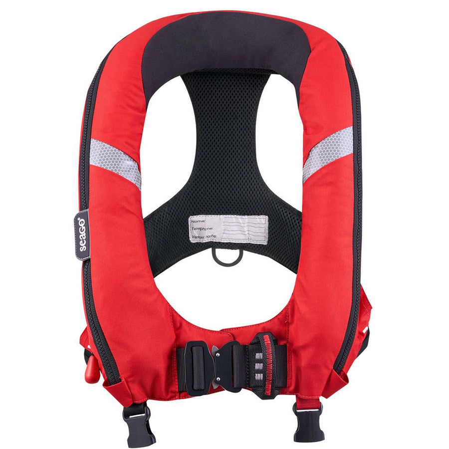 Seago Rapid Life Jacket Manual/Harness Red