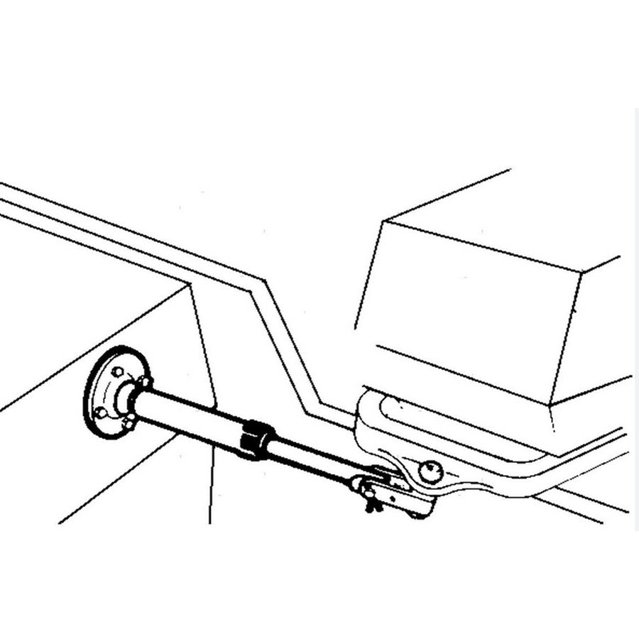 Ultraflex Splashwell Steering Cable Support S40