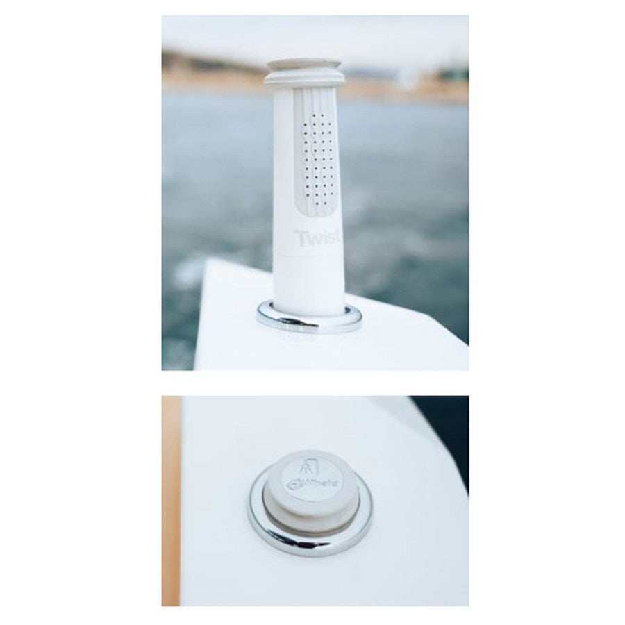 Whale Twist MK.2 Deck Shower - Mixer DS2122 White