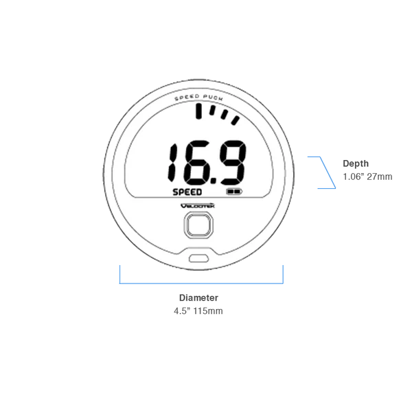Velocitek SpeedPuck - GPS - Speedo - Windshift Indicator