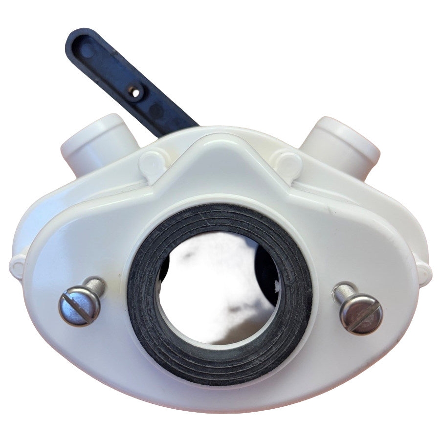 RM69 Toilet 2 Way Diverter Split Valve 90 Degee Elbows - 802