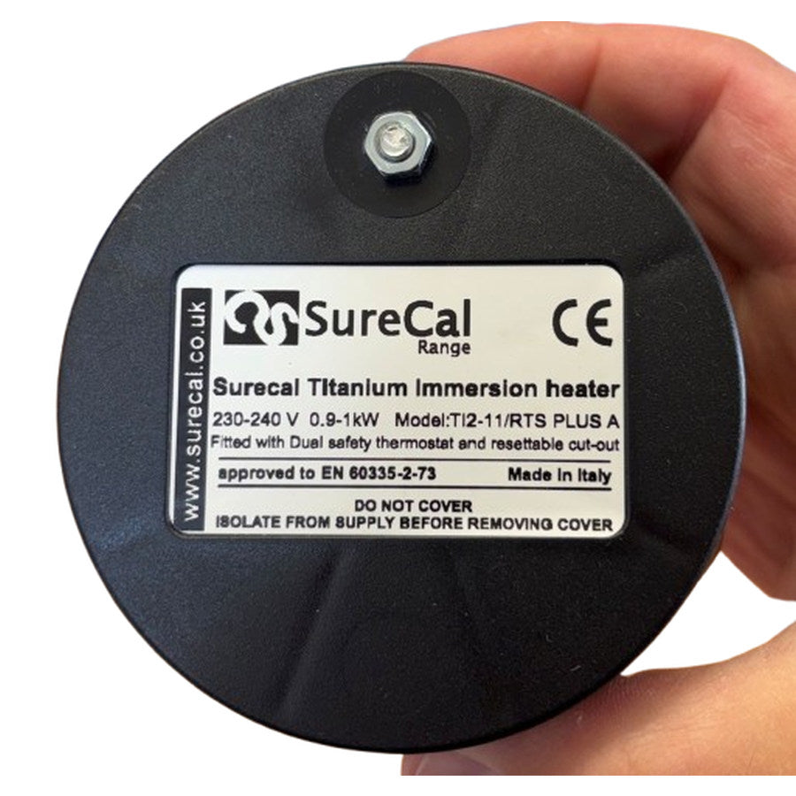 Surecal Replacement Immersion Element 1000W in Titanium 11 inch - 275mm