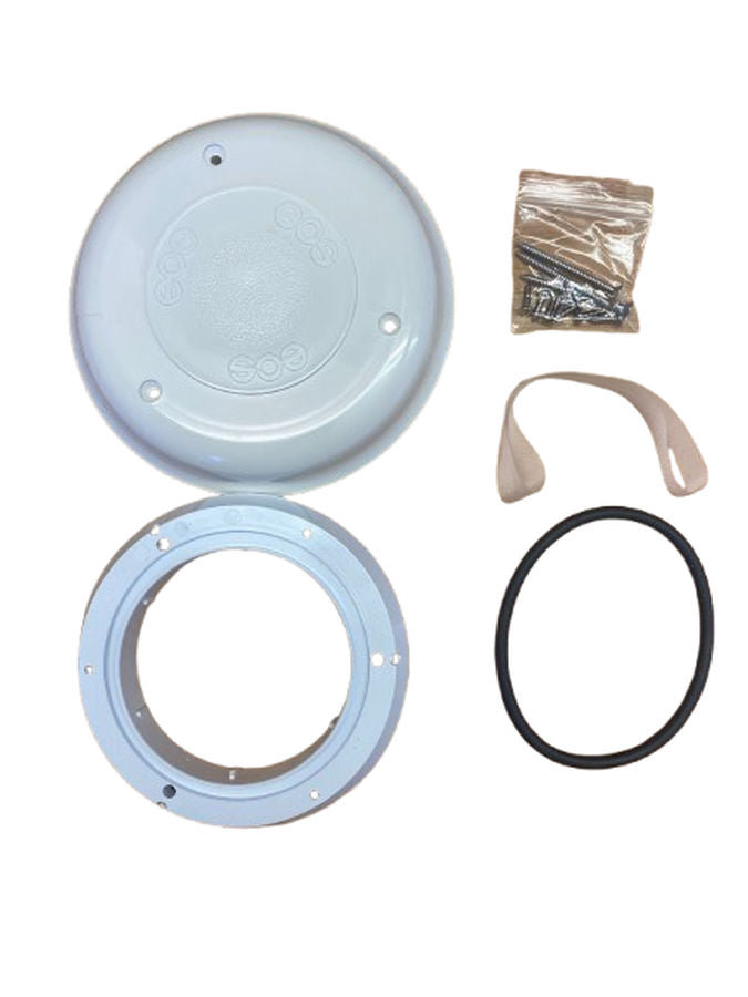 ECS Ventair Standard White Static Ventilator Complete 7 inch