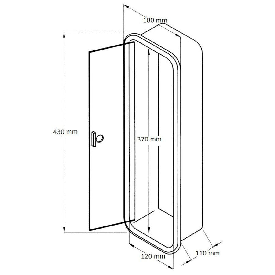 Can SB Fire Extinguisher Holder