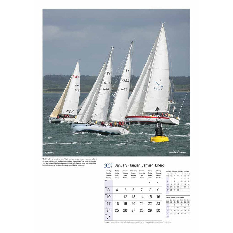 Beken of Cowes 2027 Yachting Calendar A2 Size