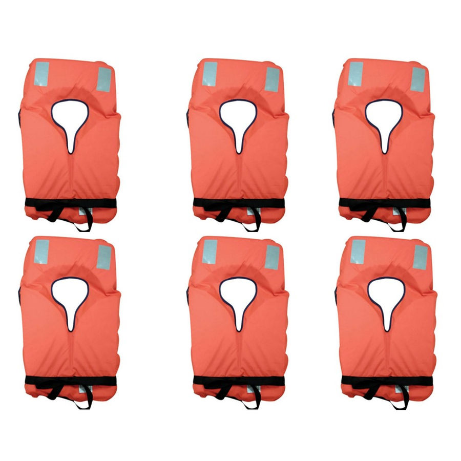 Lalizas ISO Foam Lifejacket Pack of 6 with Storage Pack